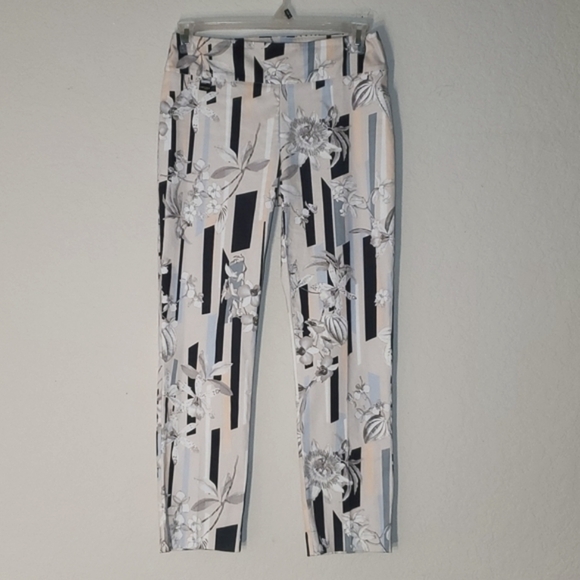 Lisette L Montreal printed 28" ankle pant sz 6 - Picture 1 of 10